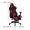 Flash Furniture Black Gaming Desk-Cup Holder/Reclining Chair Set BLN-X30D1904L-RD-GG - alternate 5
